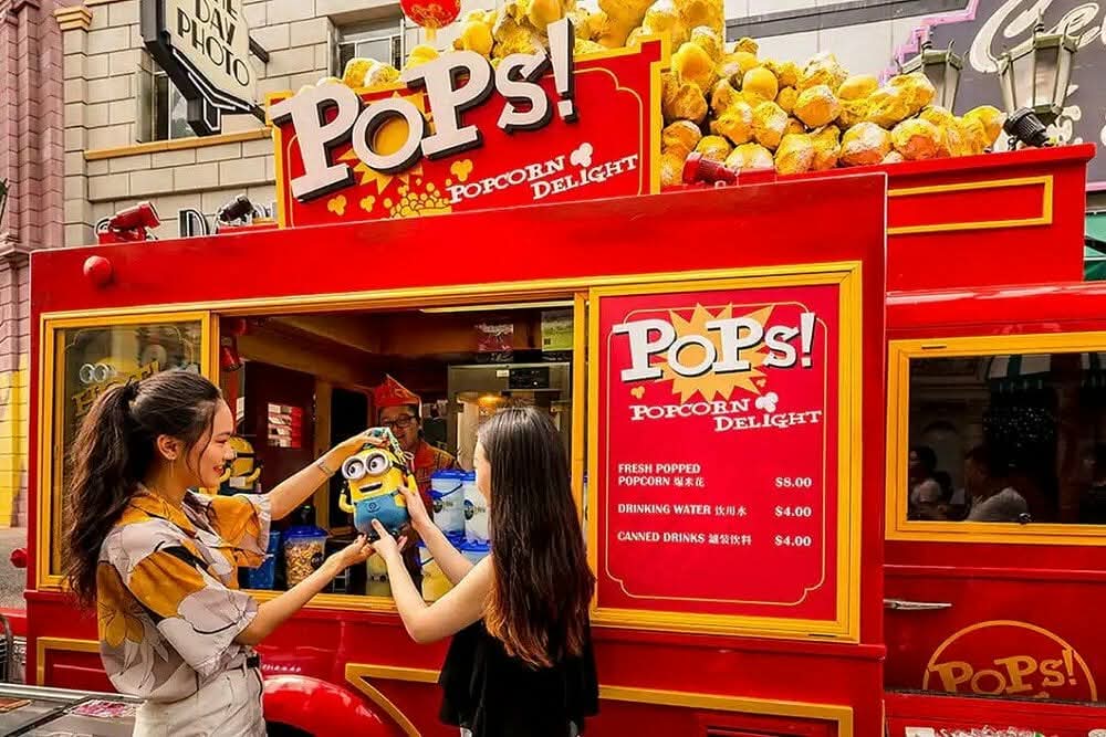 universal Studio Singapore限定ポップコーンバケット ユニバーサルスタジオ ミニオン シンガポール限定 日本未発売